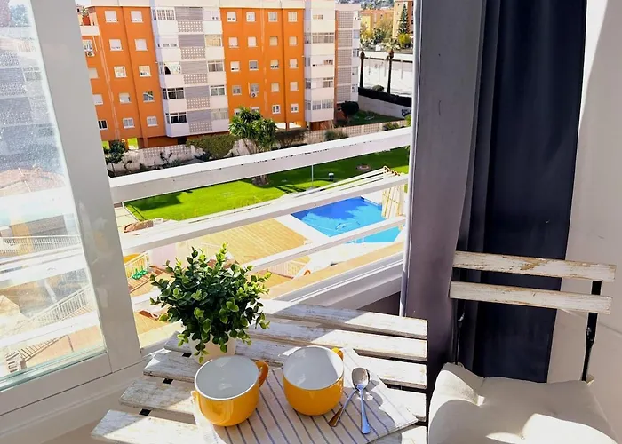 Evans Realty Co Estudio En La Playa Y Piscina Appartement Torremolinos